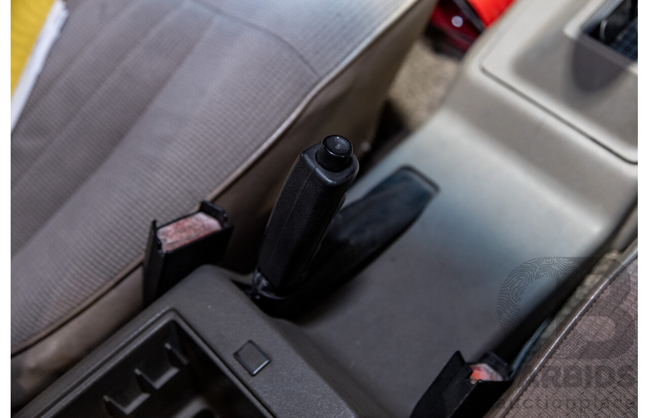 6/1987 Holden Commodore VL Turbo SL BT1 4d Sedan White Turbo 3.0L - Ex-Police - Modified