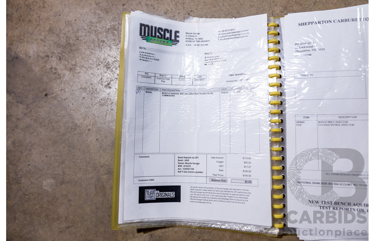 6/1987 Holden Commodore VL Turbo SL BT1 4d Sedan White Turbo 3.0L - Ex-Police - Modified