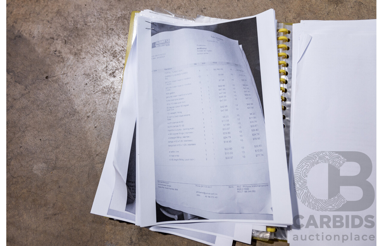 6/1987 Holden Commodore VL Turbo SL BT1 4d Sedan White Turbo 3.0L - Ex-Police - Modified