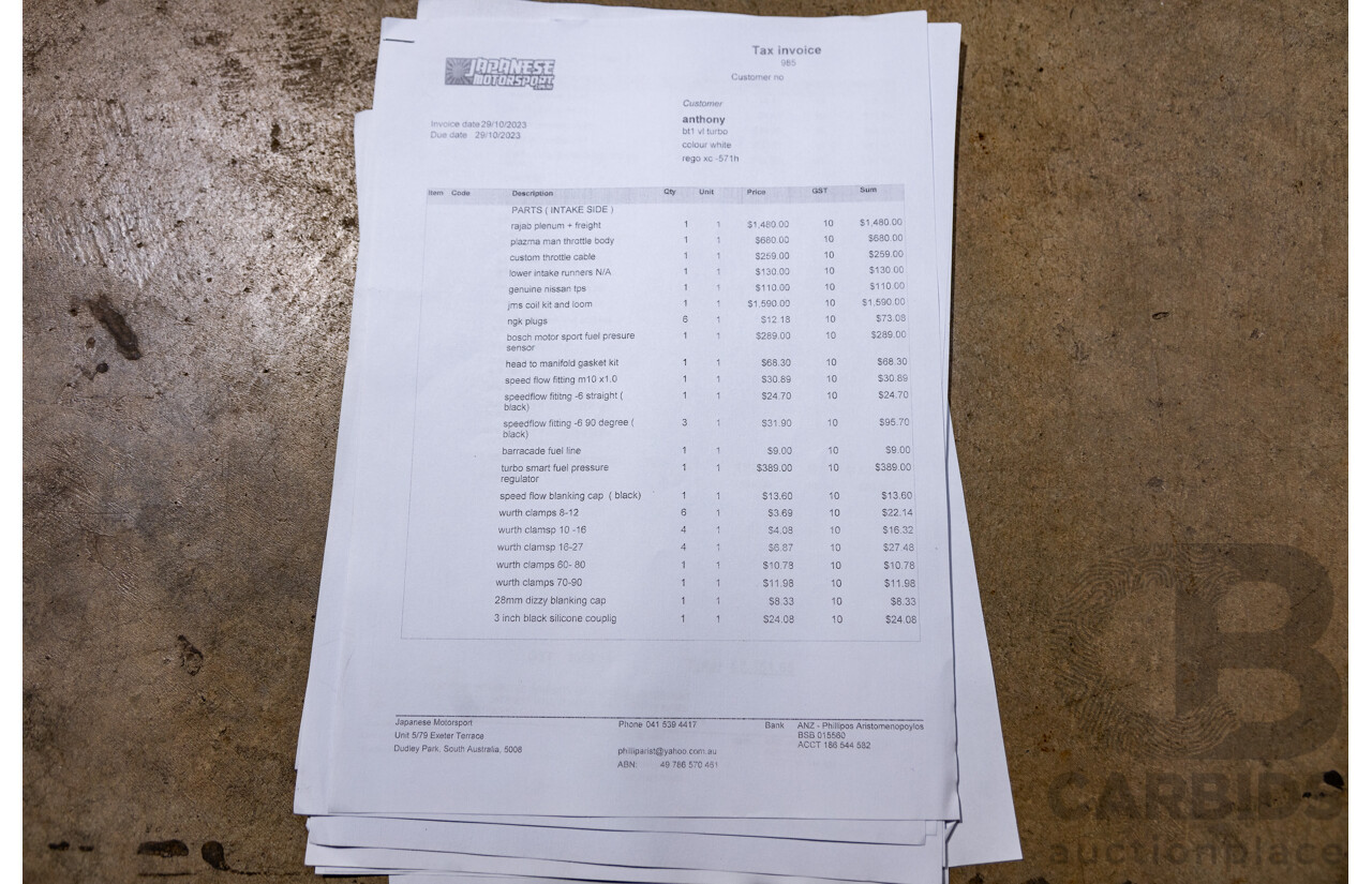 6/1987 Holden Commodore VL Turbo SL BT1 4d Sedan White Turbo 3.0L - Ex-Police - Modified