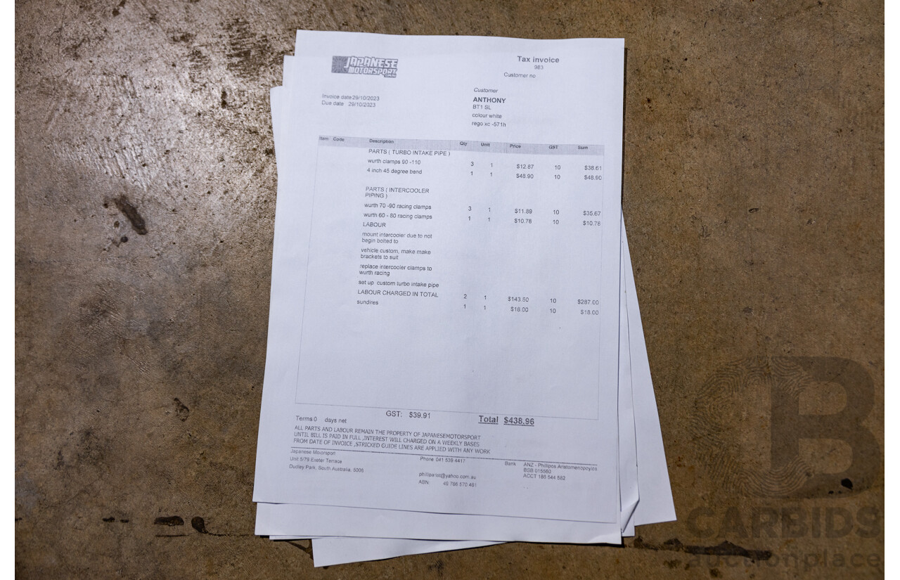 6/1987 Holden Commodore VL Turbo SL BT1 4d Sedan White Turbo 3.0L - Ex-Police - Modified