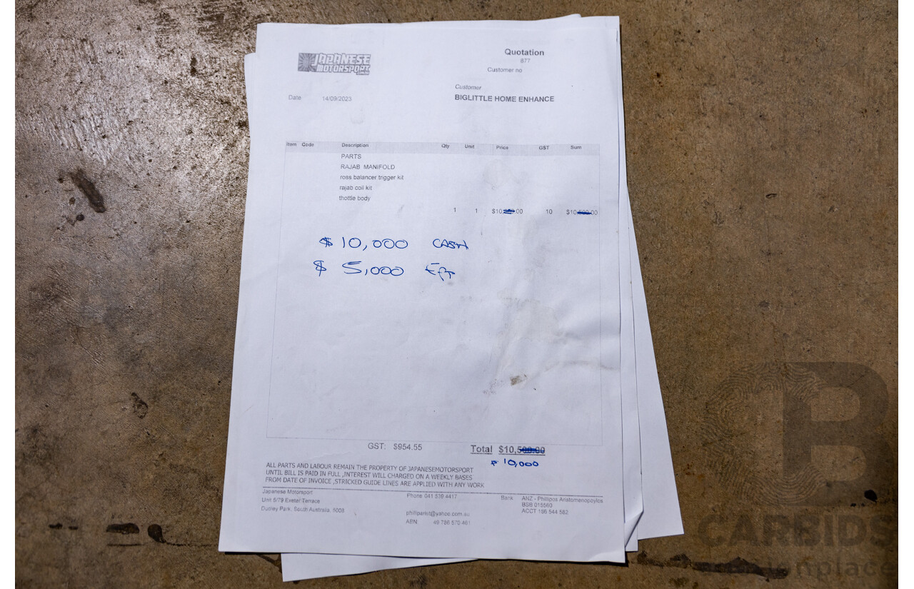 6/1987 Holden Commodore VL Turbo SL BT1 4d Sedan White Turbo 3.0L - Ex-Police - Modified