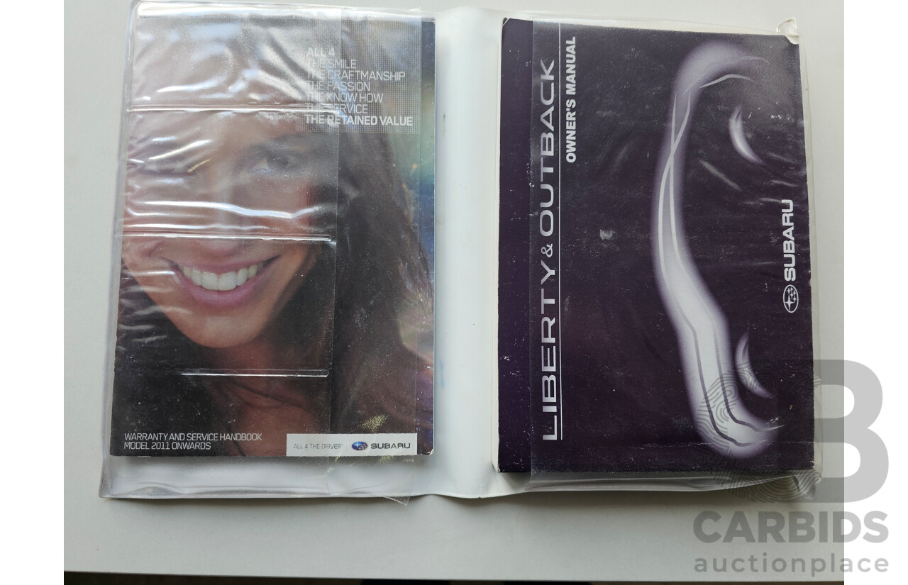 8/2011 Subaru Outback 2.5i MY11 4d Wagon White 2.5L
