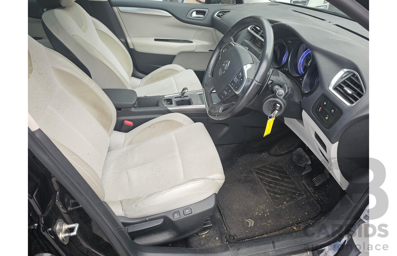 10/2011 Citroen C4 Exclusive MY09 5d Hatchback Black 1.6L