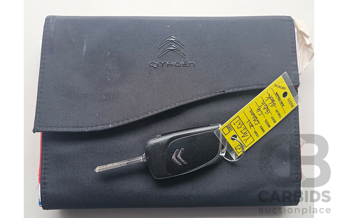 10/2011 Citroen C4 Exclusive MY09 5d Hatchback Black 1.6L