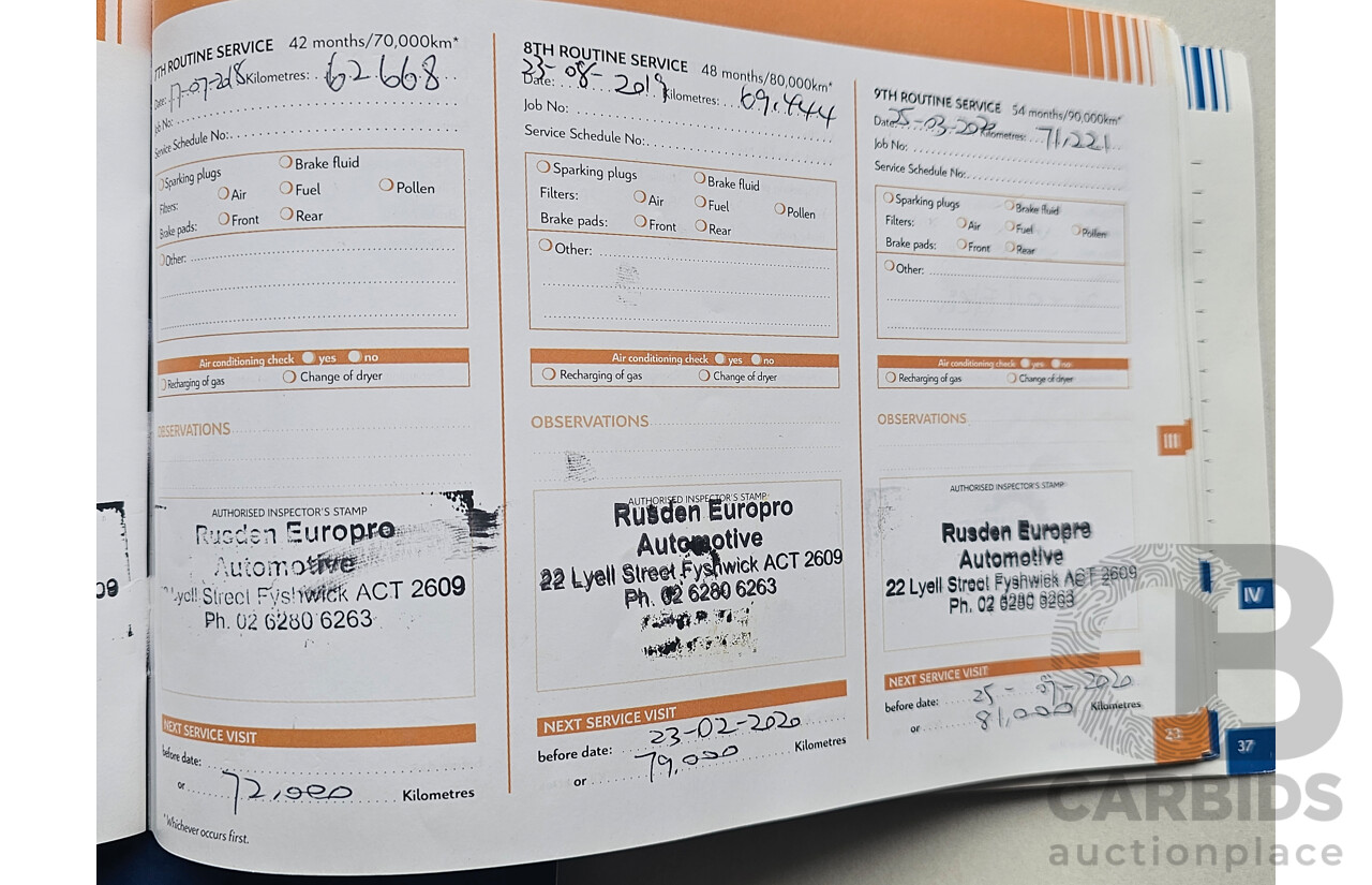 10/2011 Citroen C4 Exclusive MY09 5d Hatchback Black 1.6L