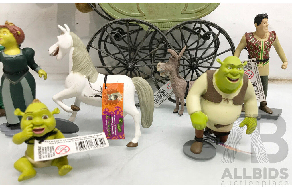 Lot of Collectable Shrek Figurines - Lot 1542864 | ALLBIDS