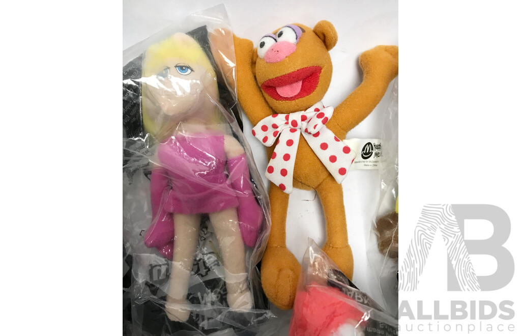 Assorted the Muppets 2003 McDonald's Happy Meal Dolls - Lot of 10