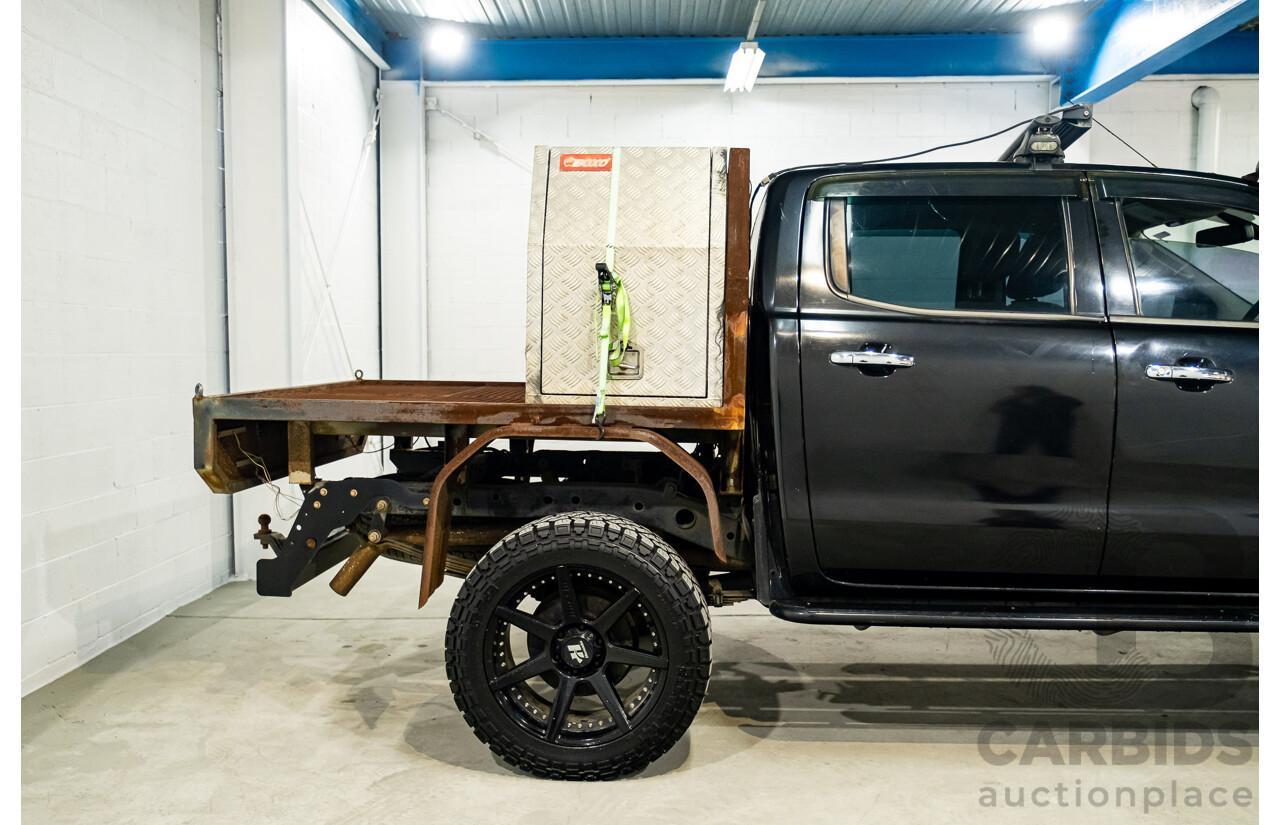 9/2012 Ford Ranger XLT 3.2 (4x4) PX Dual Cab Utility Black Turbo Diesel 3.2L