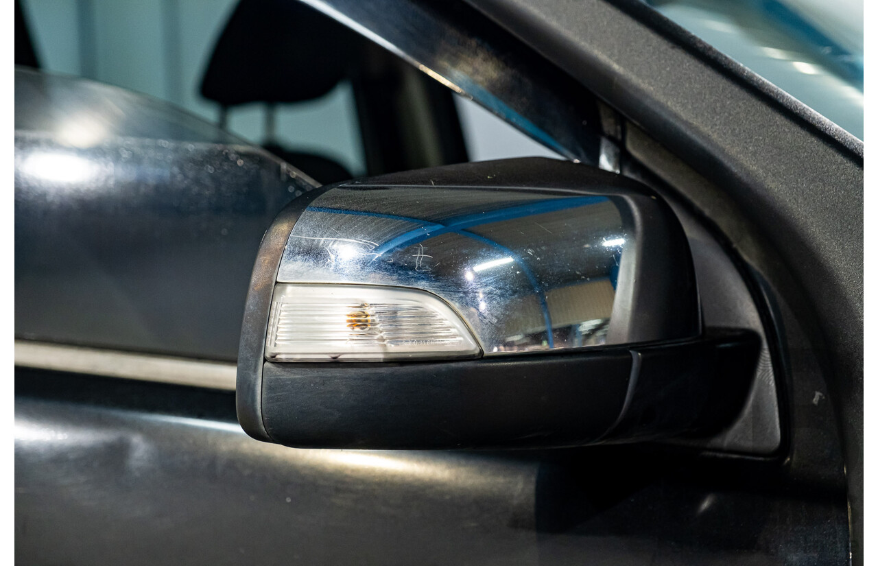 9/2012 Ford Ranger XLT 3.2 (4x4) PX Dual Cab Utility Black Turbo Diesel 3.2L