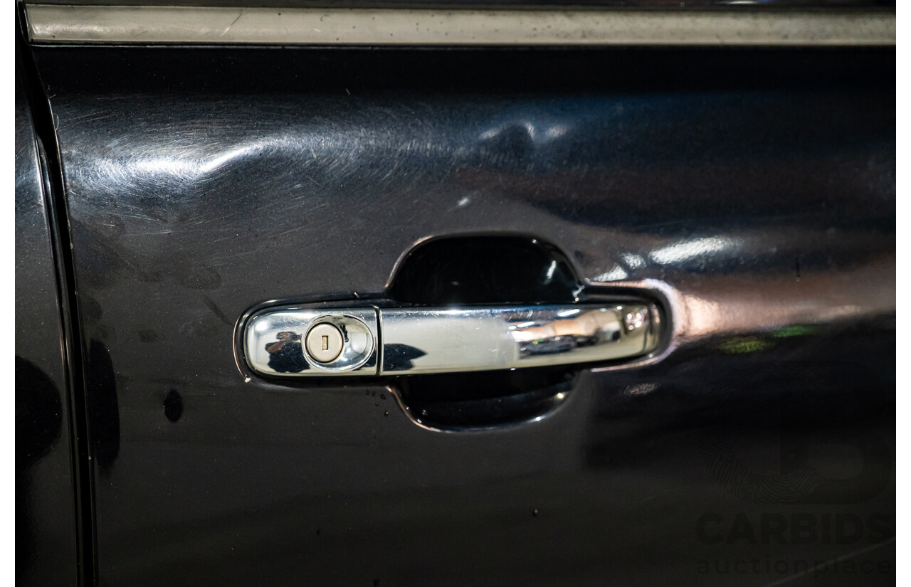 9/2012 Ford Ranger XLT 3.2 (4x4) PX Dual Cab Utility Black Turbo Diesel 3.2L