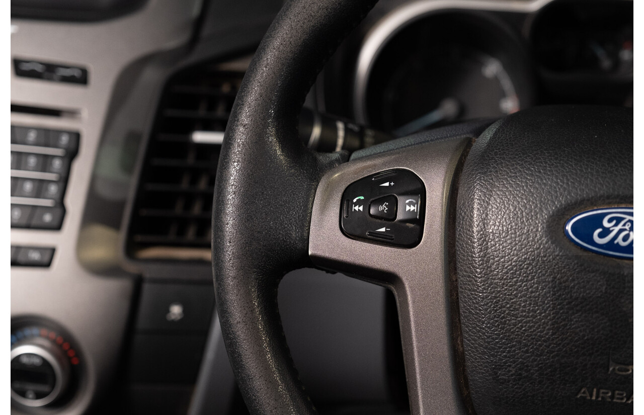 9/2012 Ford Ranger XLT 3.2 (4x4) PX Dual Cab Utility Black Turbo Diesel 3.2L