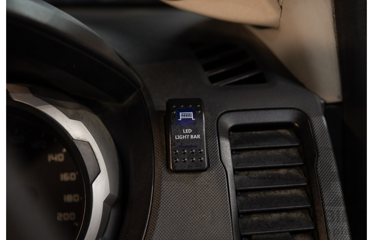 9/2012 Ford Ranger XLT 3.2 (4x4) PX Dual Cab Utility Black Turbo Diesel 3.2L