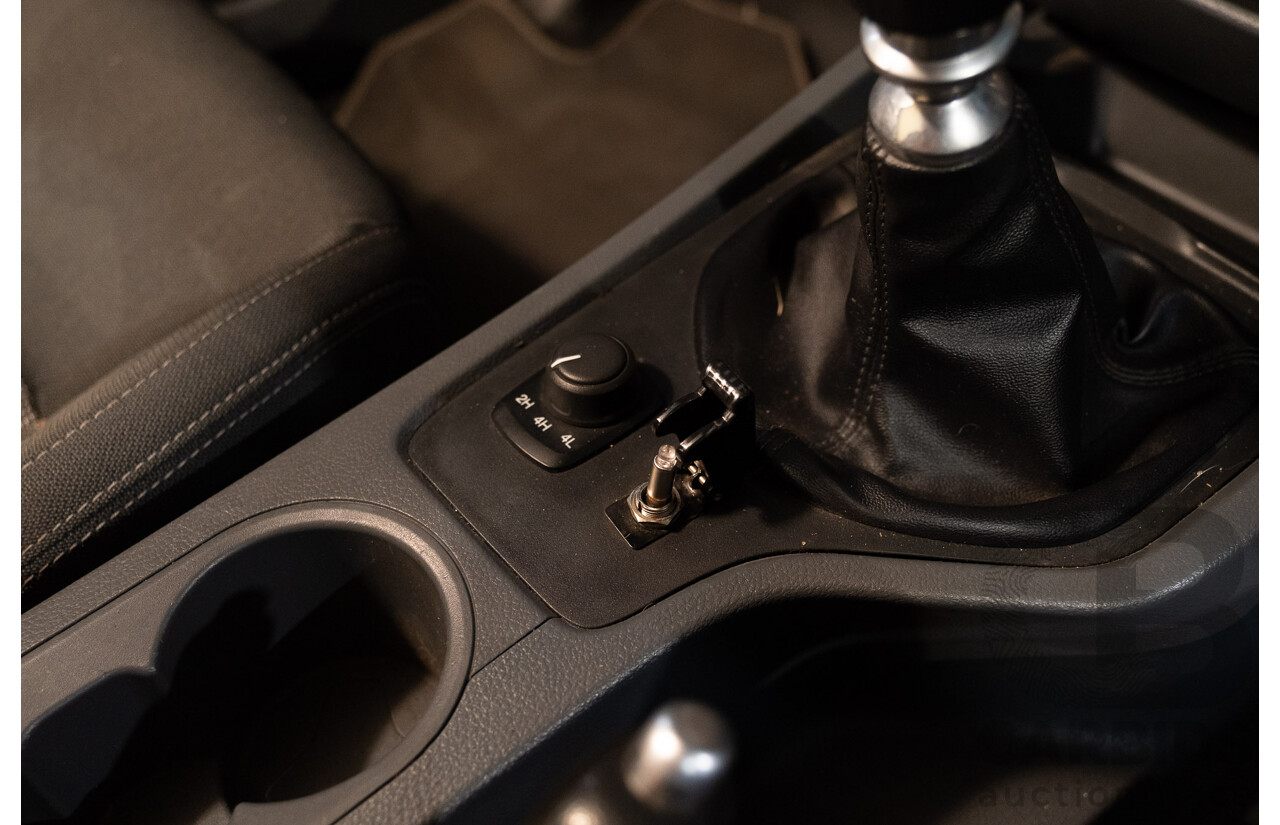 9/2012 Ford Ranger XLT 3.2 (4x4) PX Dual Cab Utility Black Turbo Diesel 3.2L