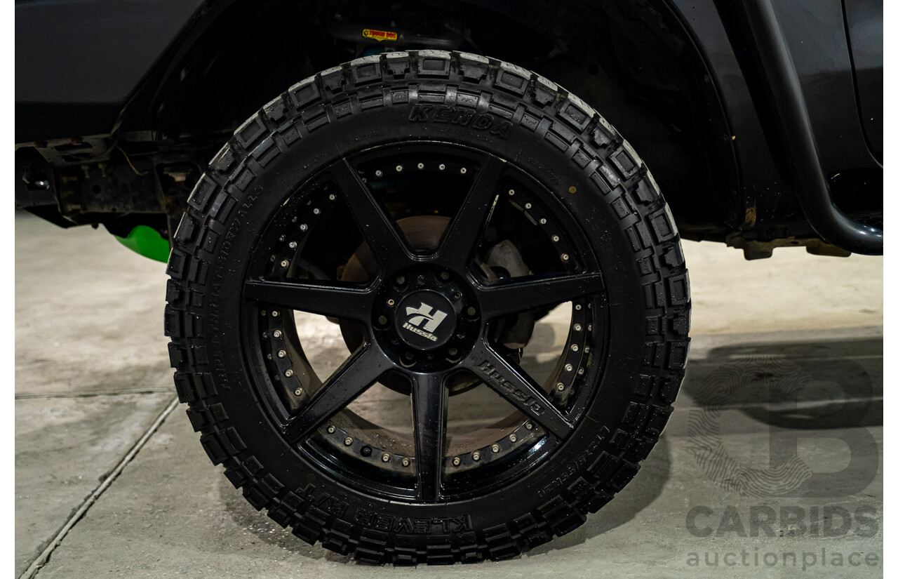 9/2012 Ford Ranger XLT 3.2 (4x4) PX Dual Cab Utility Black Turbo Diesel 3.2L