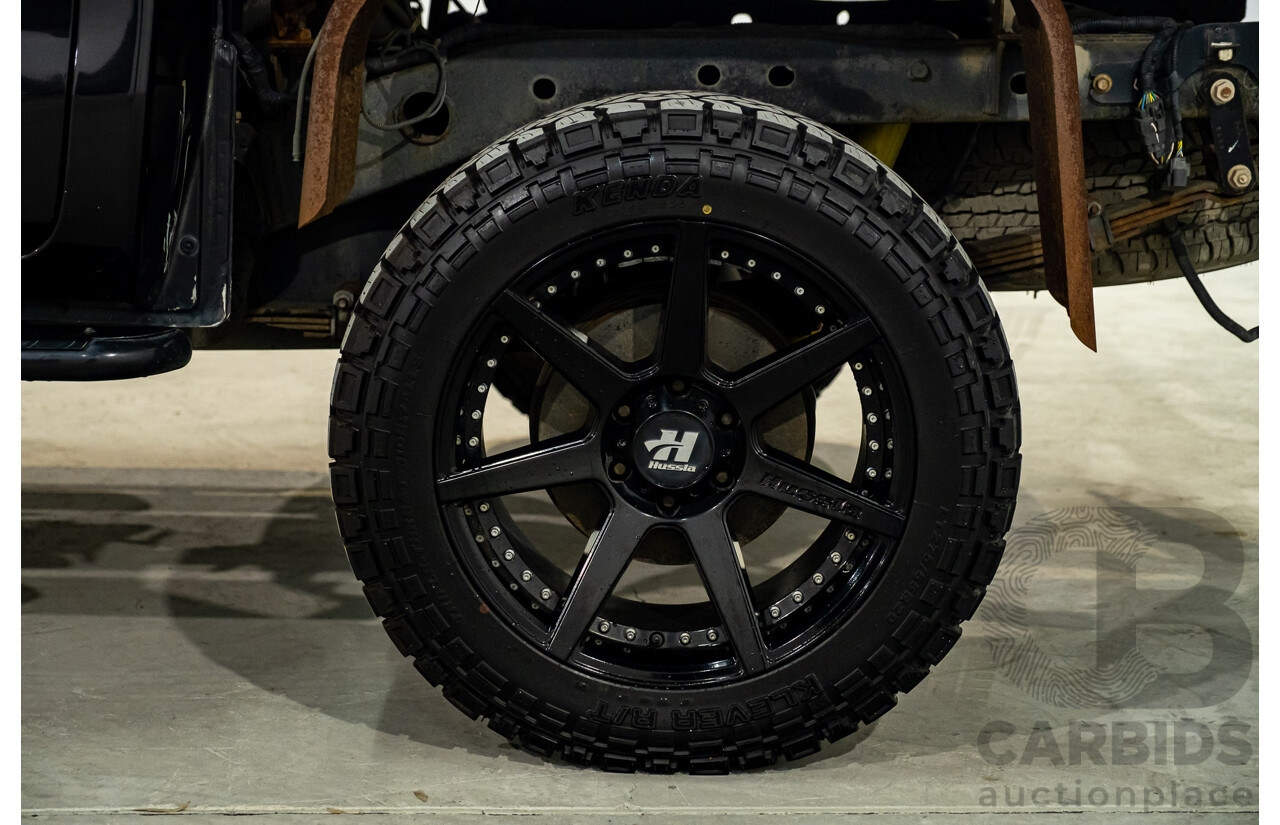 9/2012 Ford Ranger XLT 3.2 (4x4) PX Dual Cab Utility Black Turbo Diesel 3.2L