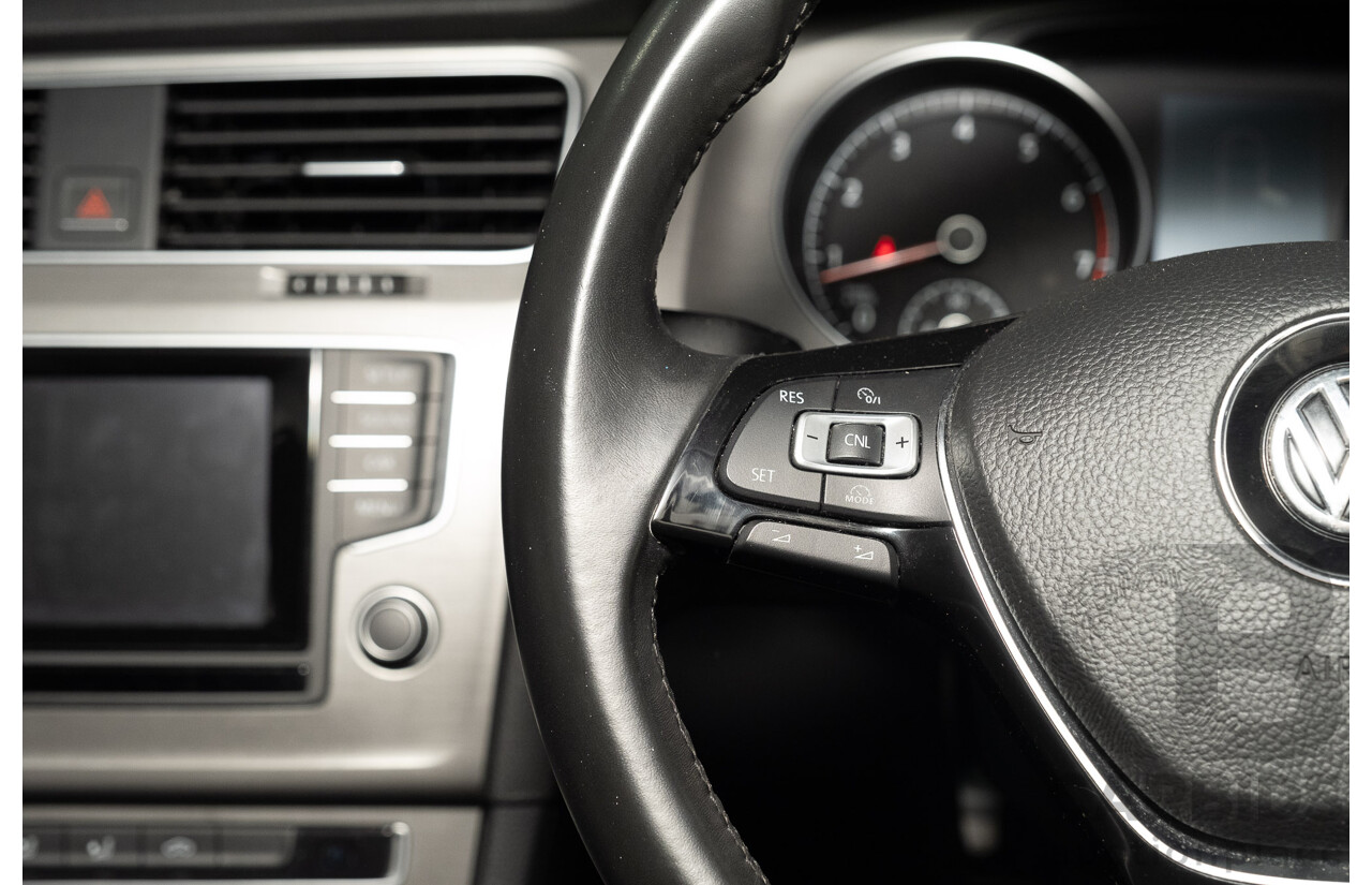 4/2013 Volkswagen Golf 90 TSI Comfortline MK7 AU 5d Hatchback White Turbo 1.4L