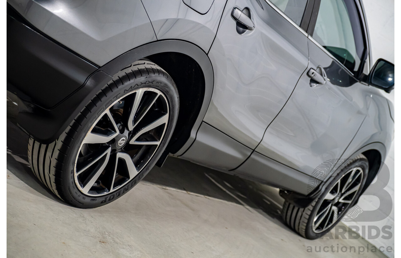 7/2015 Nissan Qashqai TI (4x2) J11 4d Wagon Metallic Grey 2.0L
