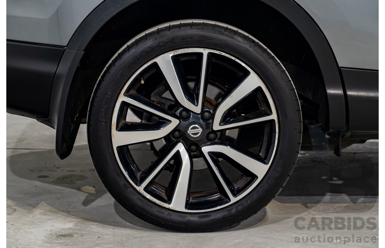 7/2015 Nissan Qashqai TI (4x2) J11 4d Wagon Metallic Grey 2.0L