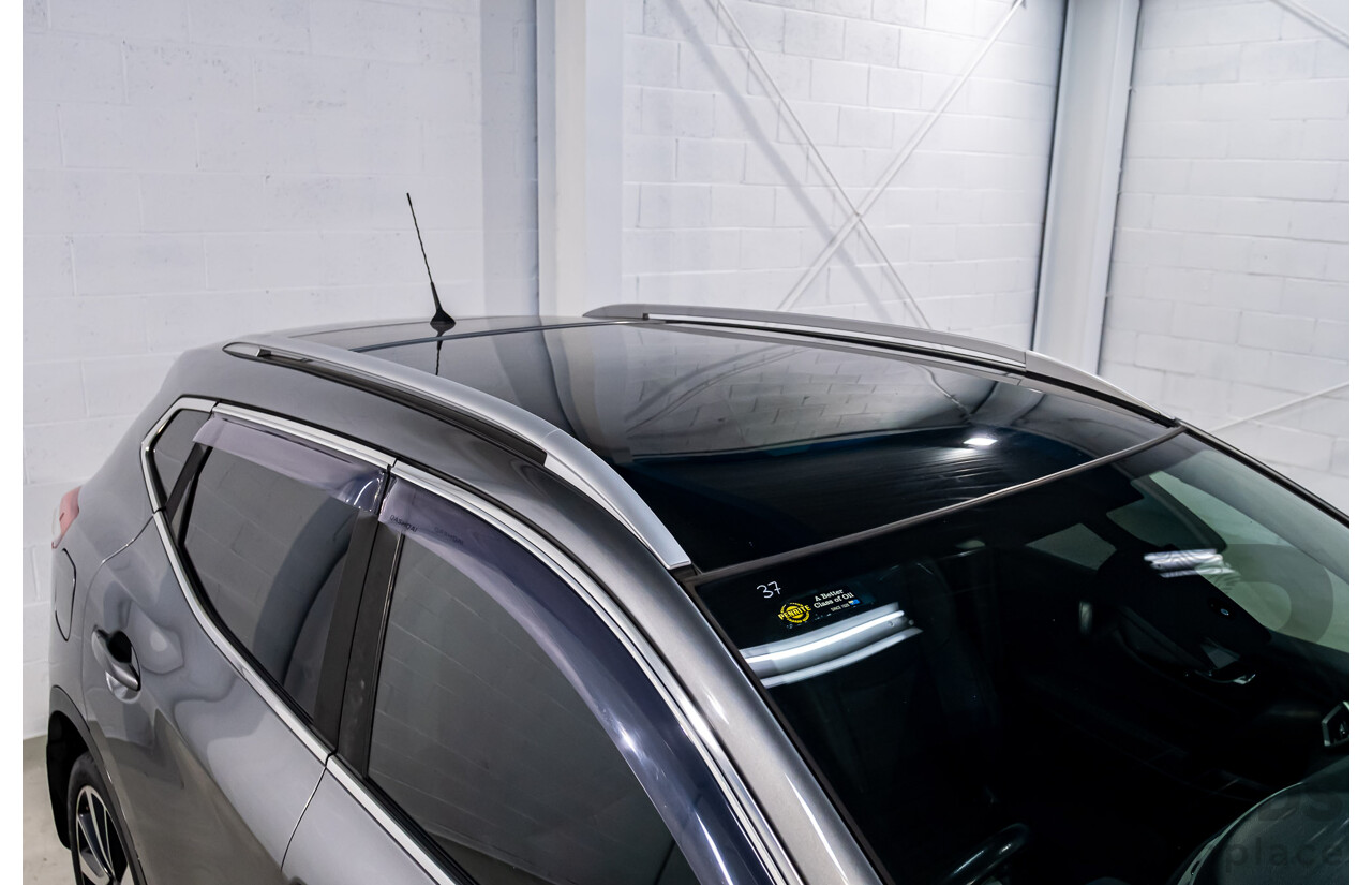 7/2015 Nissan Qashqai TI (4x2) J11 4d Wagon Metallic Grey 2.0L