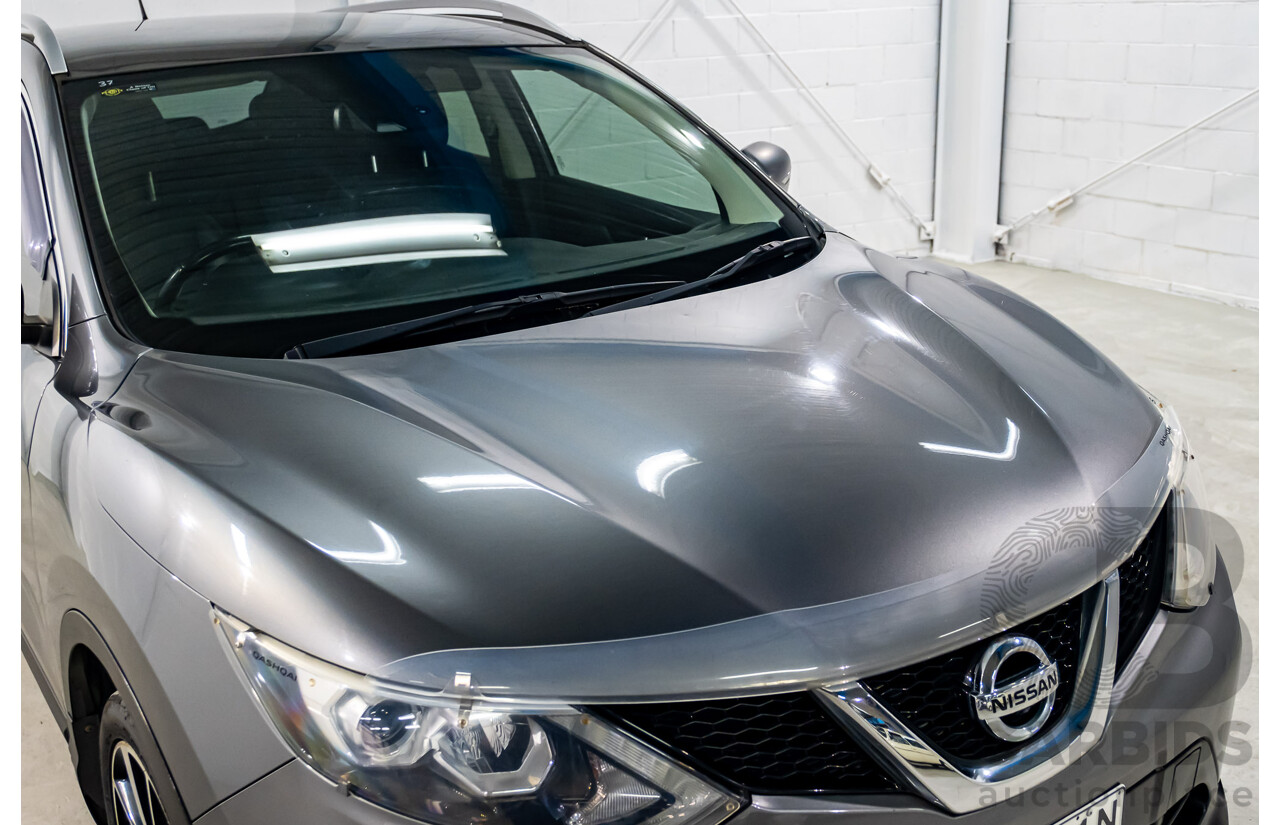 7/2015 Nissan Qashqai TI (4x2) J11 4d Wagon Metallic Grey 2.0L