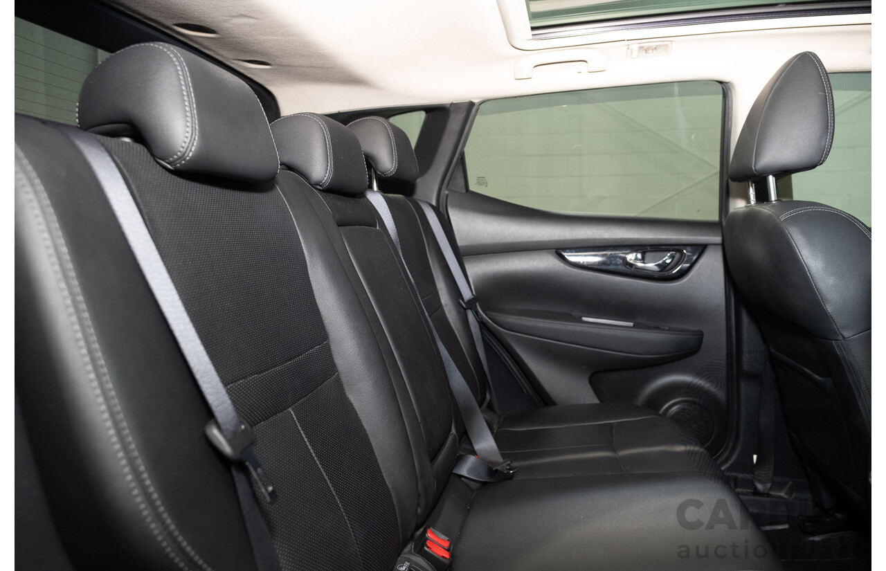 7/2015 Nissan Qashqai TI (4x2) J11 4d Wagon Metallic Grey 2.0L