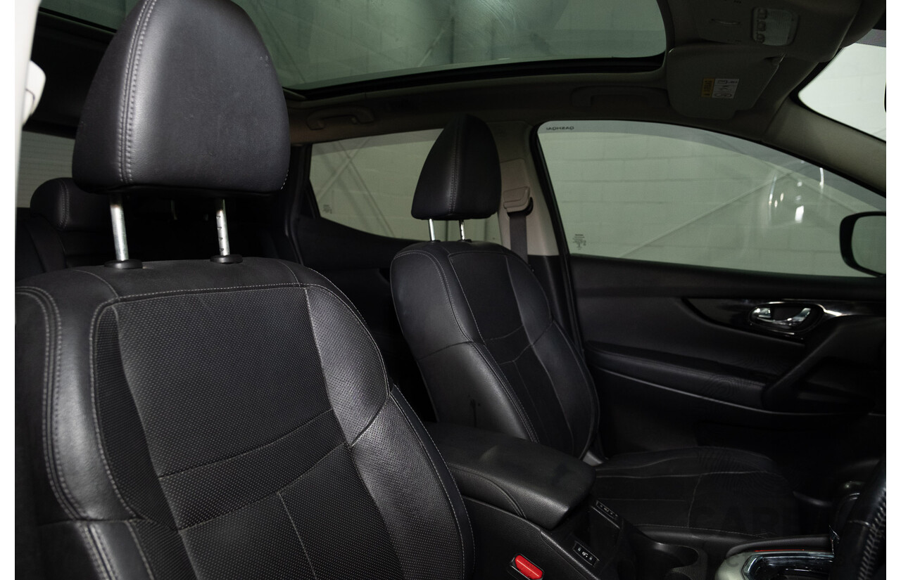 7/2015 Nissan Qashqai TI (4x2) J11 4d Wagon Metallic Grey 2.0L