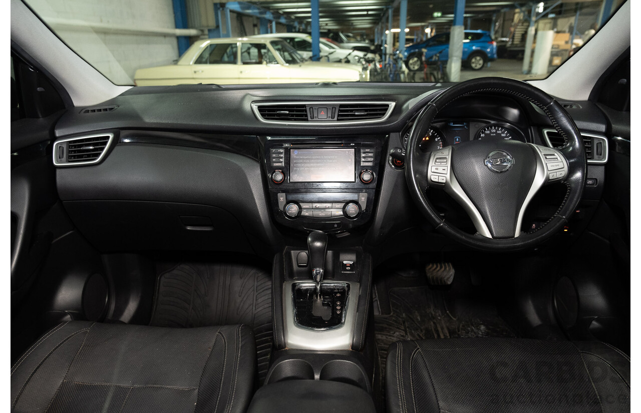 7/2015 Nissan Qashqai TI (4x2) J11 4d Wagon Metallic Grey 2.0L