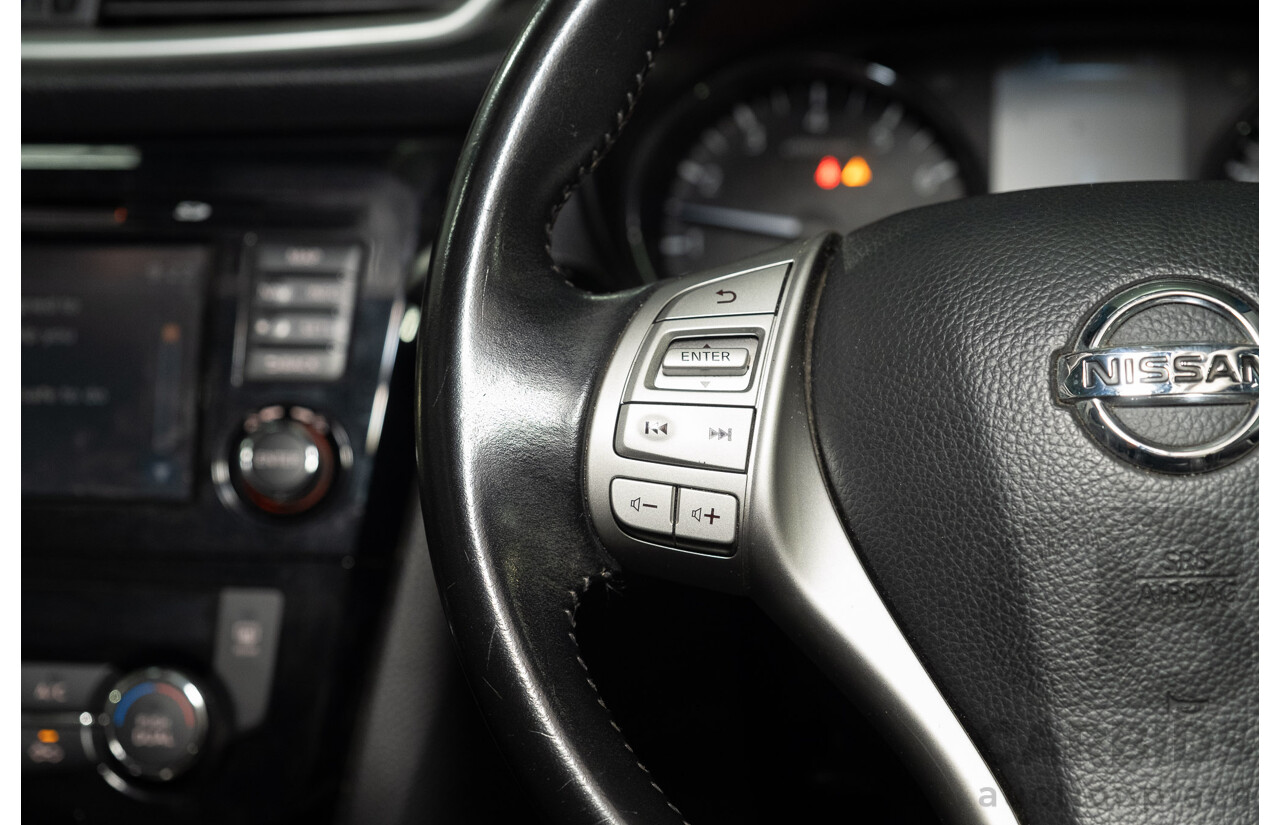 7/2015 Nissan Qashqai TI (4x2) J11 4d Wagon Metallic Grey 2.0L