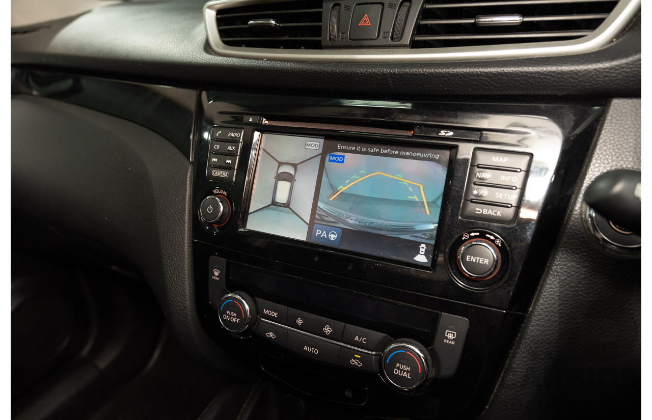 7/2015 Nissan Qashqai TI (4x2) J11 4d Wagon Metallic Grey 2.0L