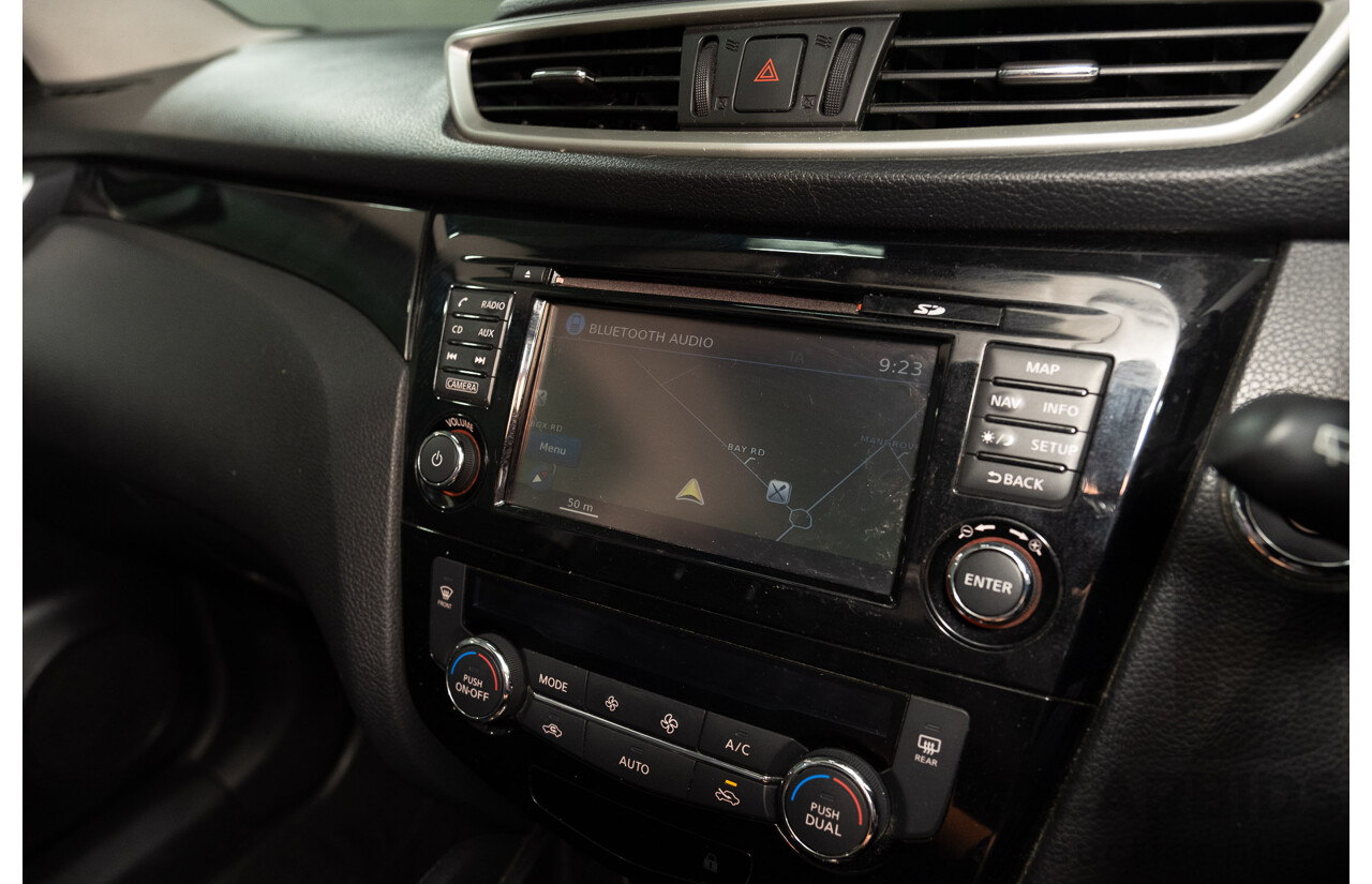 7/2015 Nissan Qashqai TI (4x2) J11 4d Wagon Metallic Grey 2.0L