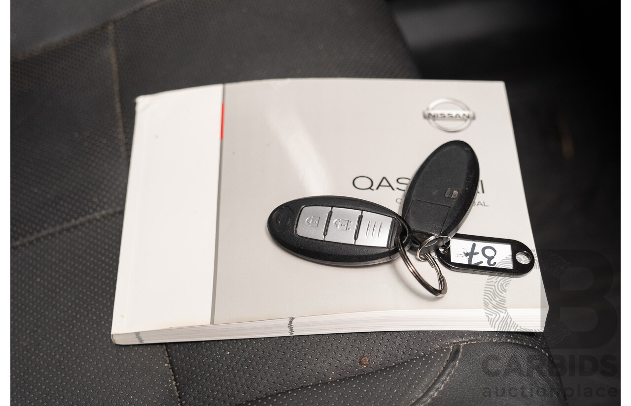 7/2015 Nissan Qashqai TI (4x2) J11 4d Wagon Metallic Grey 2.0L