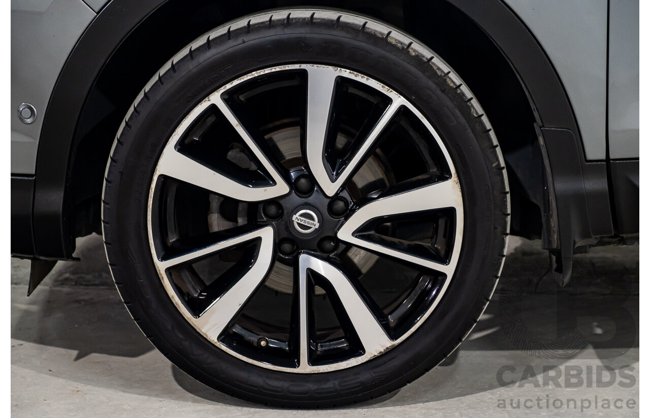 7/2015 Nissan Qashqai TI (4x2) J11 4d Wagon Metallic Grey 2.0L