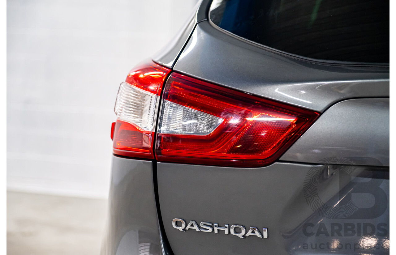 7/2015 Nissan Qashqai TI (4x2) J11 4d Wagon Metallic Grey 2.0L