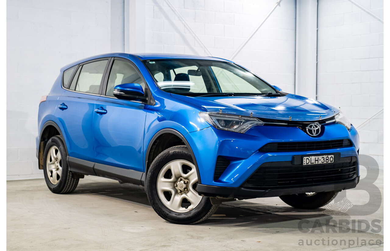5/2017 Toyota Rav4 GX ZSA42R MY17 4d Wagon Metallic Blue 2.0L