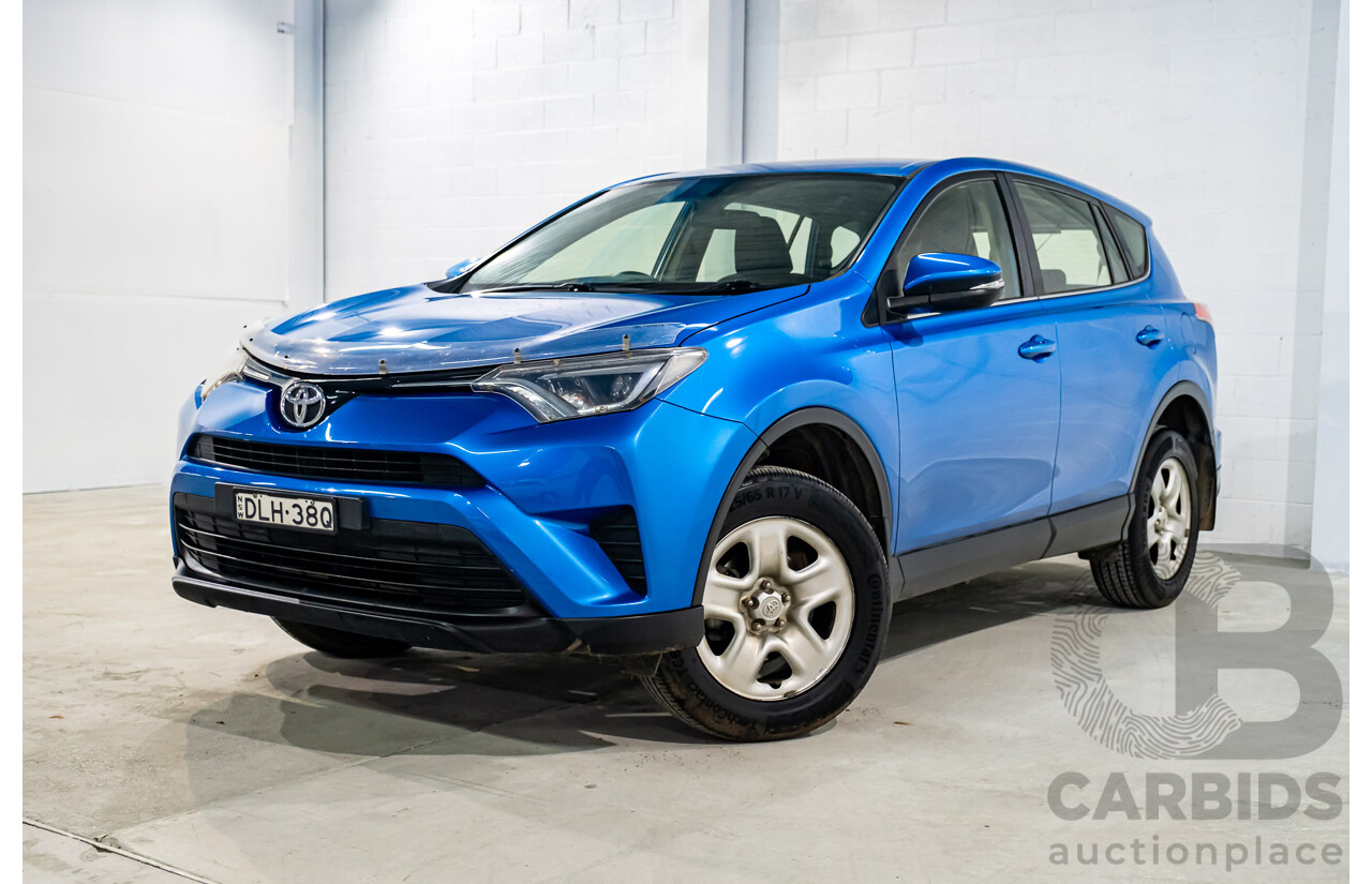 5/2017 Toyota Rav4 GX ZSA42R MY17 4d Wagon Metallic Blue 2.0L