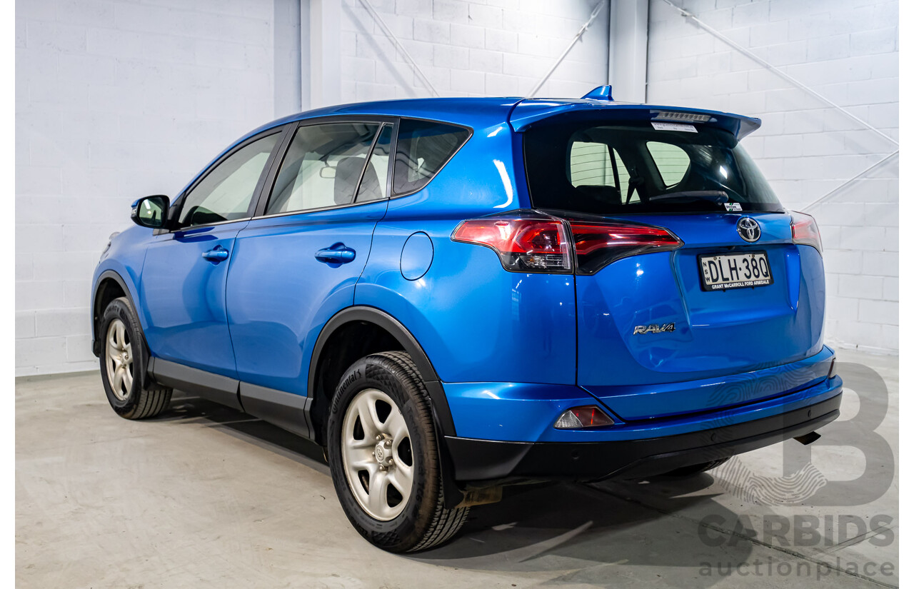 5/2017 Toyota Rav4 GX ZSA42R MY17 4d Wagon Metallic Blue 2.0L