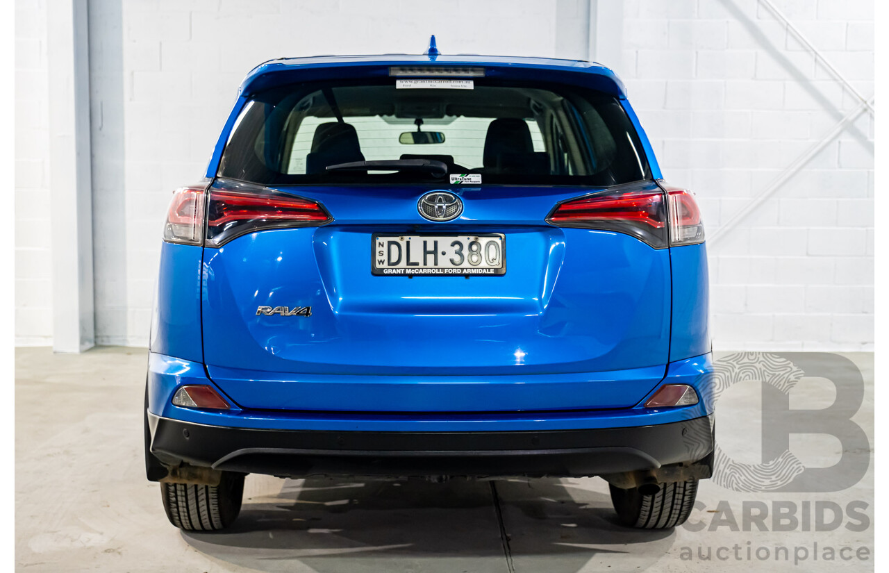 5/2017 Toyota Rav4 GX ZSA42R MY17 4d Wagon Metallic Blue 2.0L