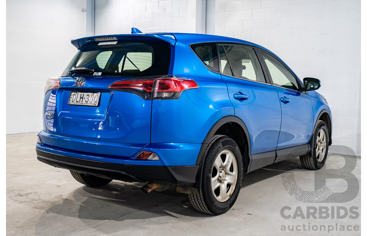 5/2017 Toyota Rav4 GX ZSA42R MY17 4d Wagon Metallic Blue 2.0L
