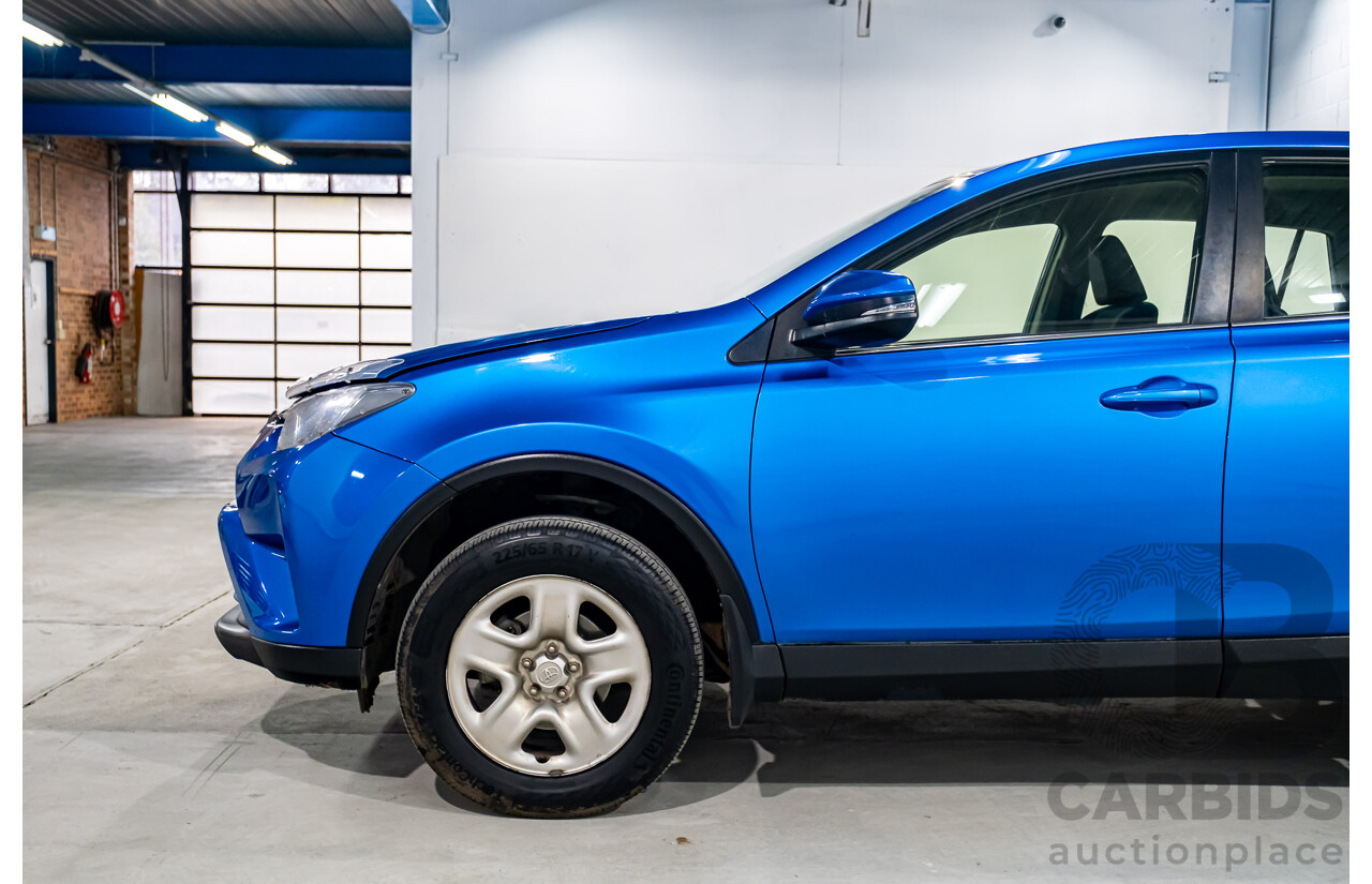 5/2017 Toyota Rav4 GX ZSA42R MY17 4d Wagon Metallic Blue 2.0L