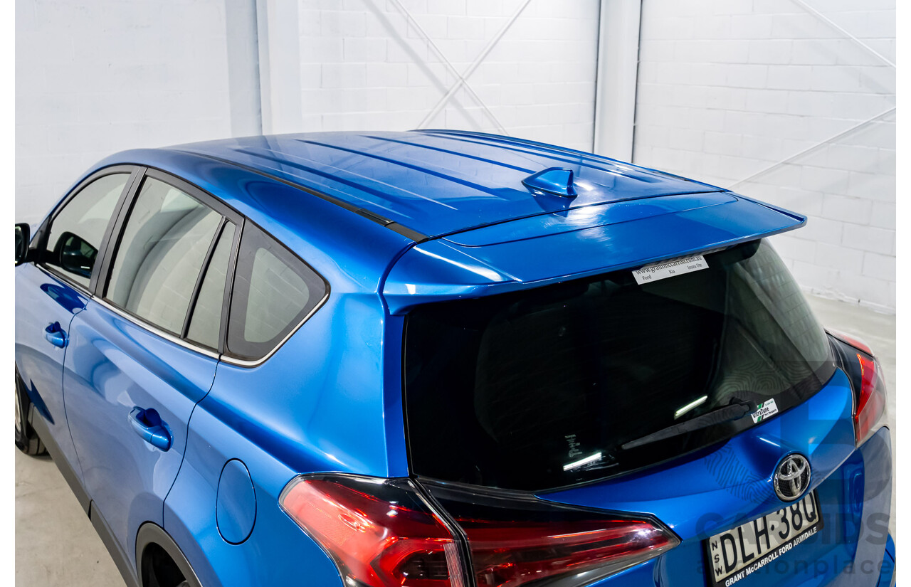 5/2017 Toyota Rav4 GX ZSA42R MY17 4d Wagon Metallic Blue 2.0L