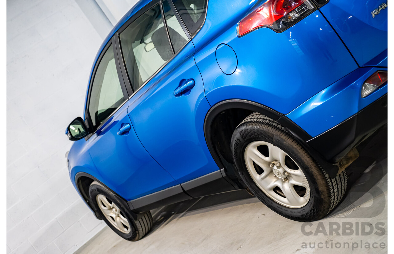 5/2017 Toyota Rav4 GX ZSA42R MY17 4d Wagon Metallic Blue 2.0L