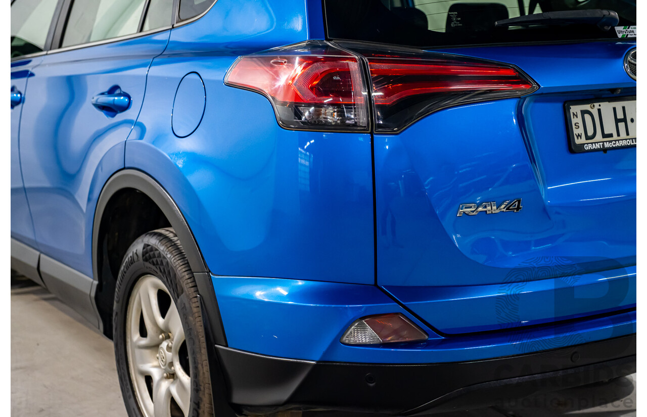 5/2017 Toyota Rav4 GX ZSA42R MY17 4d Wagon Metallic Blue 2.0L