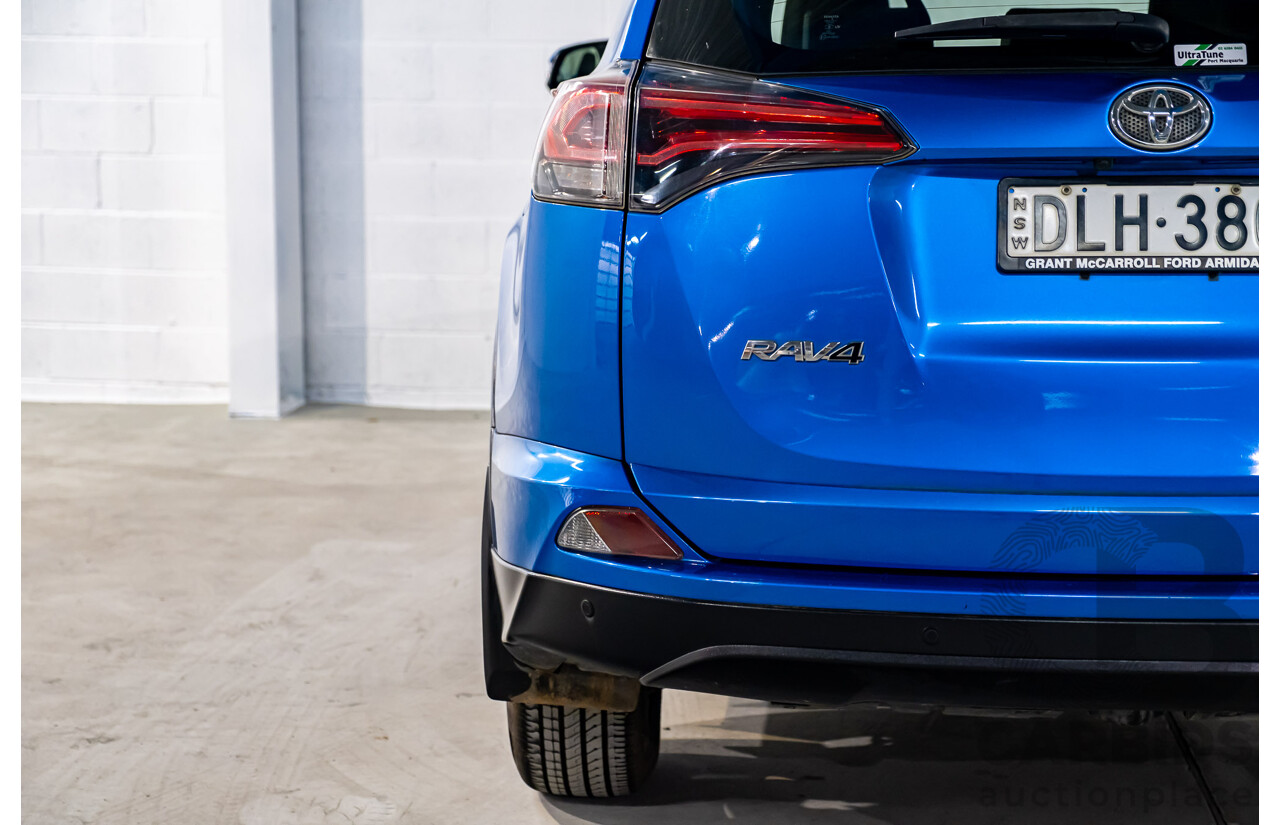 5/2017 Toyota Rav4 GX ZSA42R MY17 4d Wagon Metallic Blue 2.0L