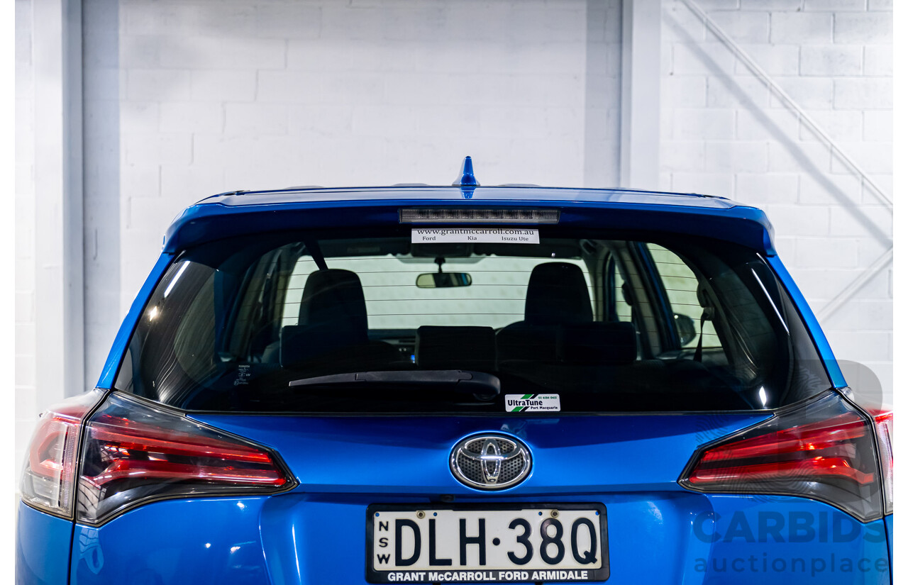 5/2017 Toyota Rav4 GX ZSA42R MY17 4d Wagon Metallic Blue 2.0L