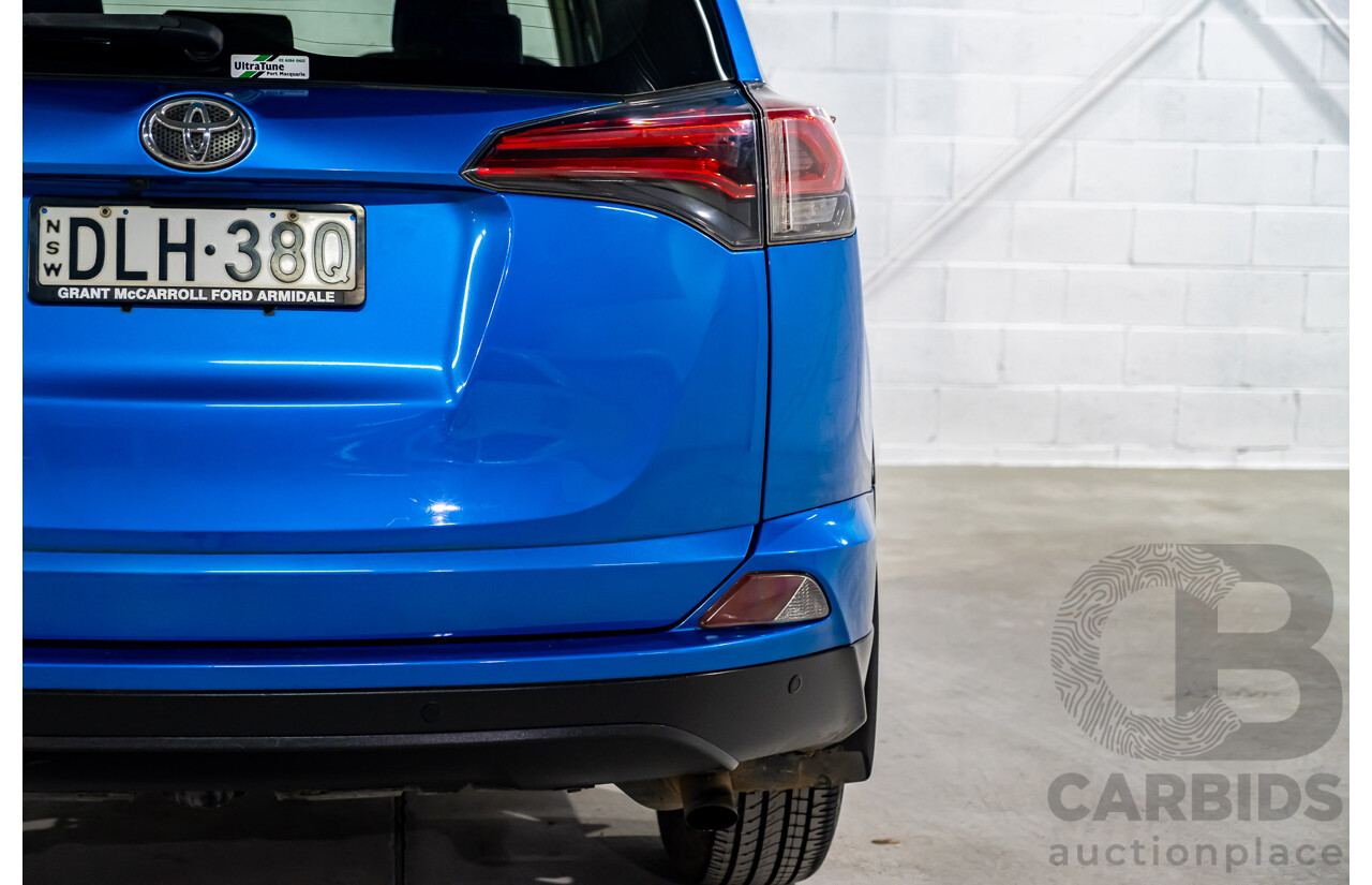 5/2017 Toyota Rav4 GX ZSA42R MY17 4d Wagon Metallic Blue 2.0L