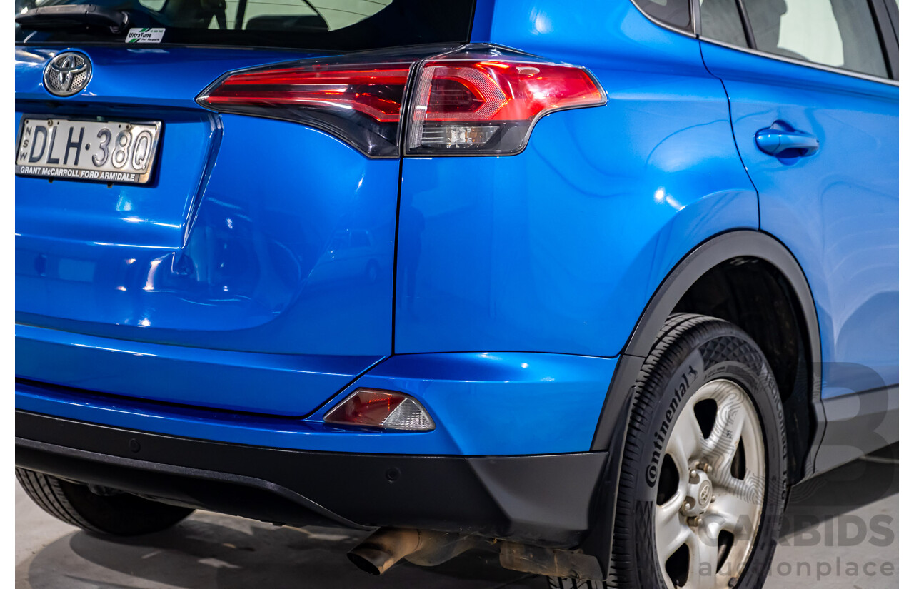 5/2017 Toyota Rav4 GX ZSA42R MY17 4d Wagon Metallic Blue 2.0L