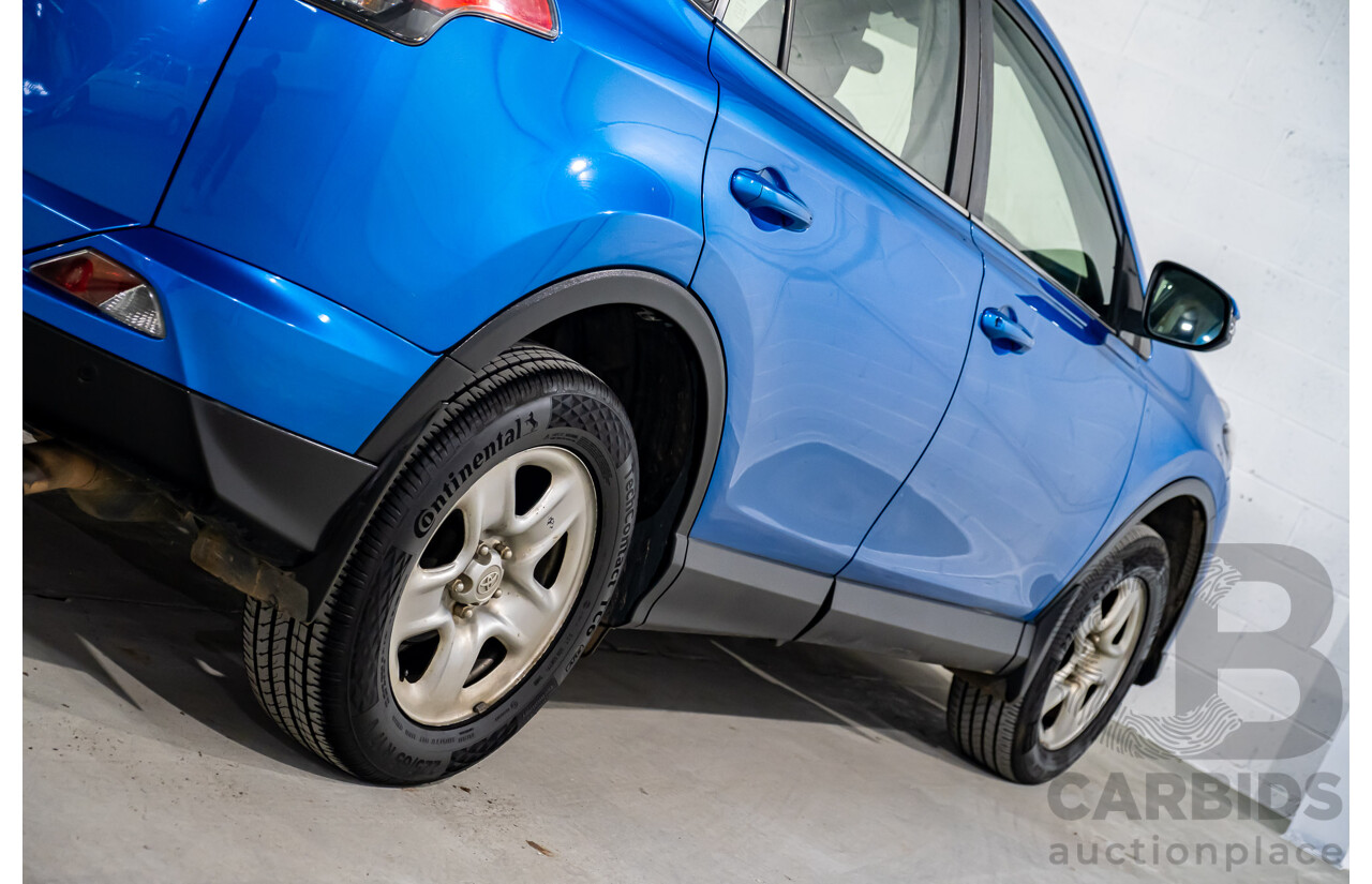 5/2017 Toyota Rav4 GX ZSA42R MY17 4d Wagon Metallic Blue 2.0L