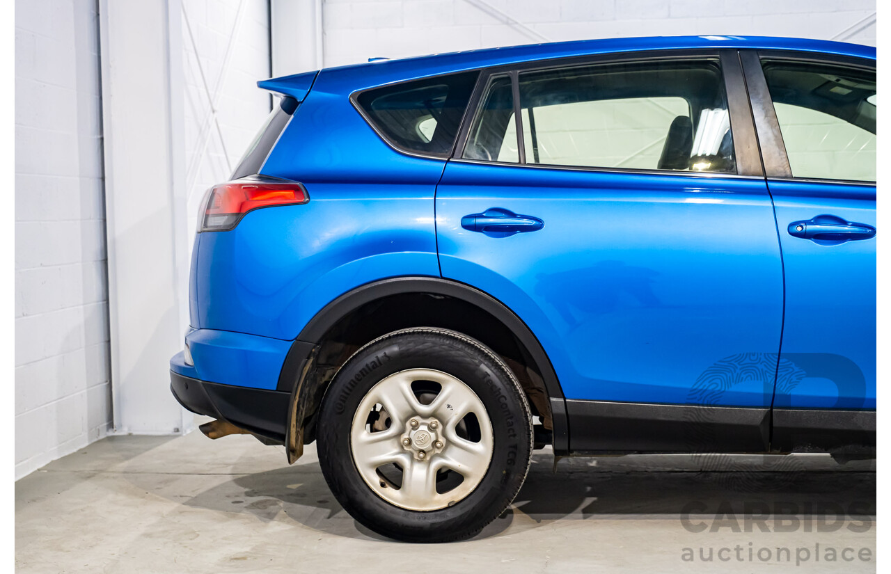 5/2017 Toyota Rav4 GX ZSA42R MY17 4d Wagon Metallic Blue 2.0L