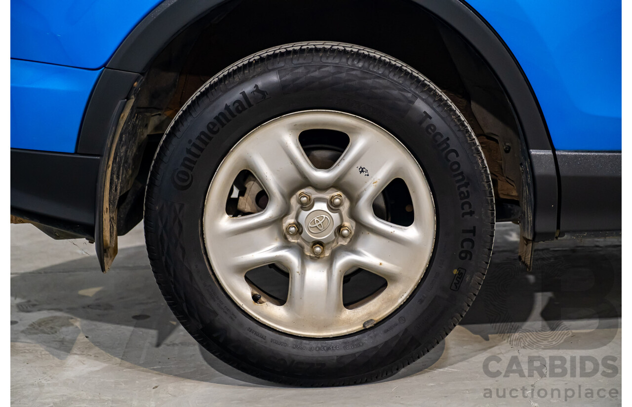 5/2017 Toyota Rav4 GX ZSA42R MY17 4d Wagon Metallic Blue 2.0L